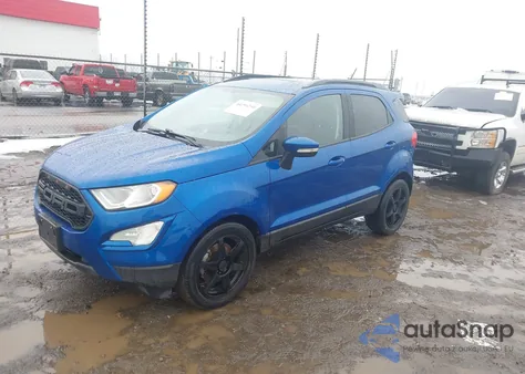 2019 Ford Ecosport Se из США, поврежденный, VIN MAJ3S2GEXKC299766